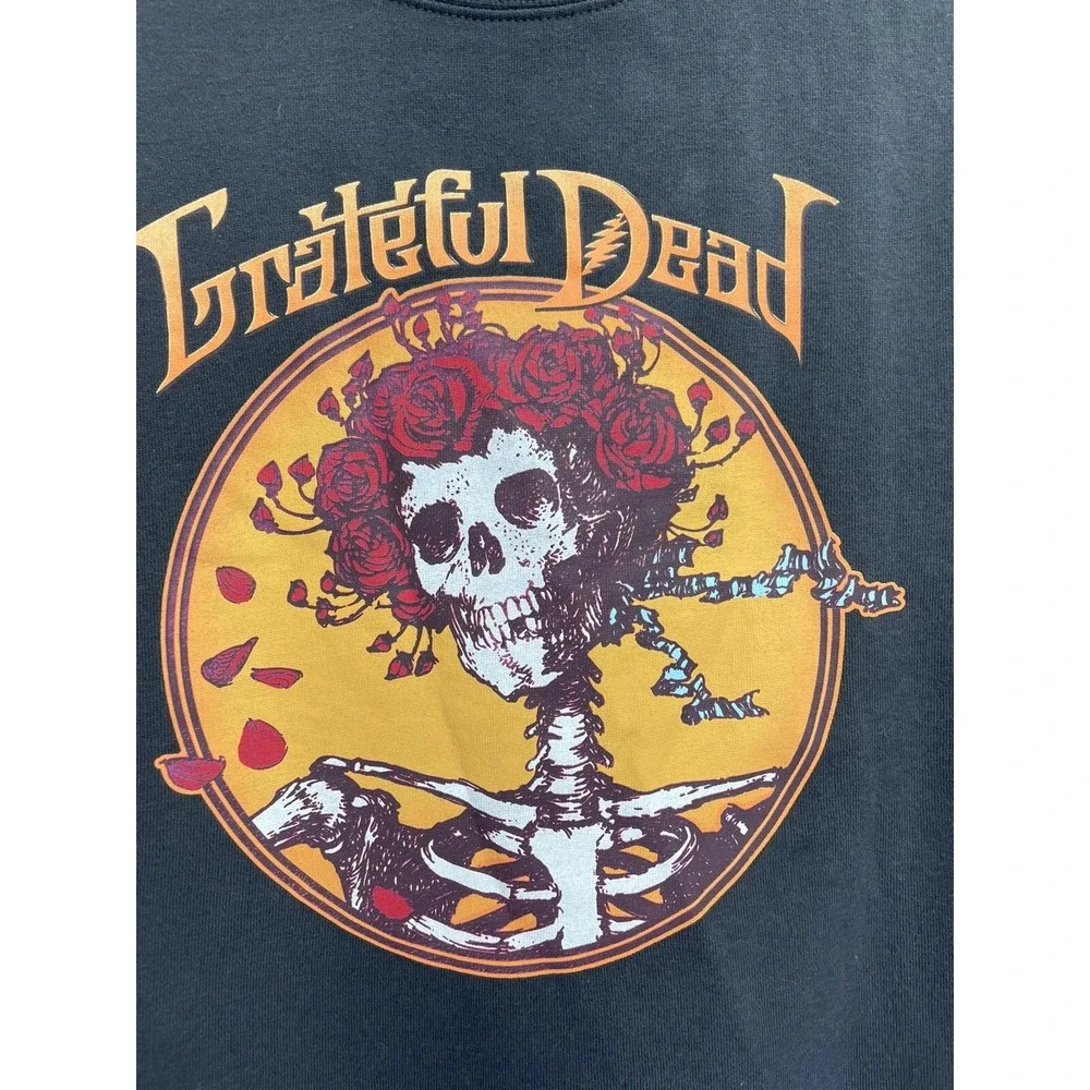 Grateful Dead Sz Small  Black Pullover Sweatshirt (X31)‎ NW/OTs